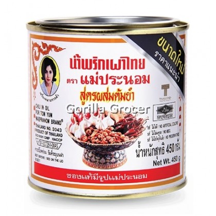 Maepranom Chilli In Oil For Tom Yum - 450g